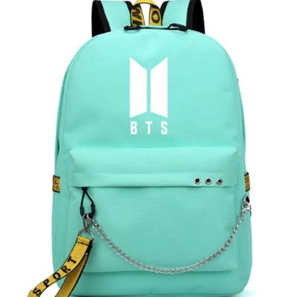 Handbags - Korean Fashion BTS Backpack with USB charge port